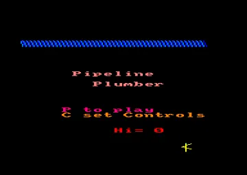 Pipeline (F) (1991) (Version Basic 1.1) [PC Amstrad International] screen shot title